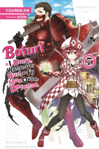 Cover image for 9781975323646 - Bofuri: I Don't Want to Get Hurt, so I'll Max Out My Defense., Vol. 7 (light novel)