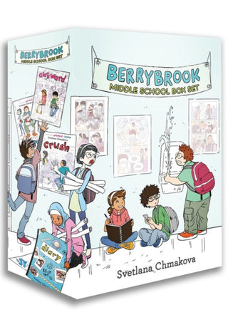 Cover image for 9781975332808 - Berrybrook Middle School Box Set