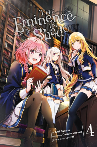 Cover image for 9781975338763 - The Eminence in Shadow, Vol. 4 (manga)