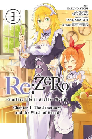 Cover image for 9781975339937 - Re:ZERO -Starting Life in Another World-, Chapter 4: The Sanctuary and the Witch of Greed, Vol. 3 (manga)