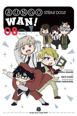 Cover image for 9781975340414 - Bungo Stray Dogs: Wan!, Vol. 8