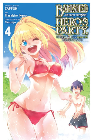 Cover image for 9781975341572 - Banished from the Hero's Party, I Decided to Live a Quiet Life in the Countryside, Vol. 4 (manga)
