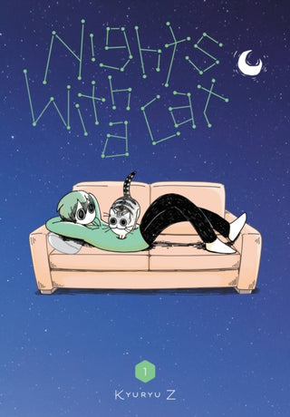 Cover image for 9781975341695 - Nights with a Cat, Vol. 1