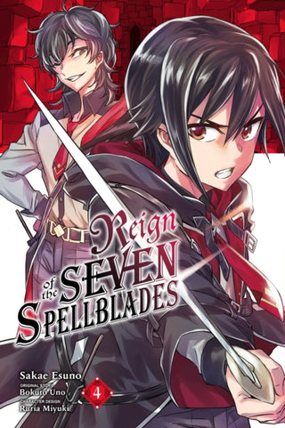 Cover image for 9781975342760 - Reign of the Seven Spellblades, Vol. 4 (manga)