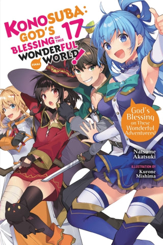Cover image for 9781975343101 - Konosuba: God's Blessing on This Wonderful World!, Vol. 17 (light novel)
