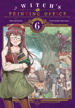 Cover image for 9781975344627 - A Witch's Printing Office, Vol. 6