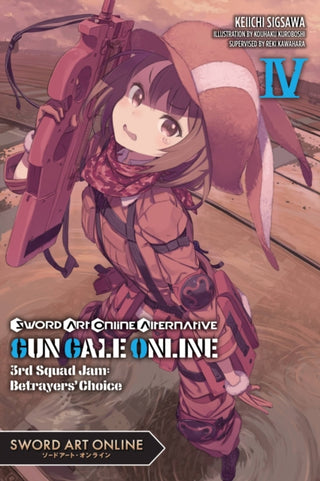 Cover image for 9781975353865 - Sword Art Online Alternative Gun Gale Online, Vol. 4 (light novel)