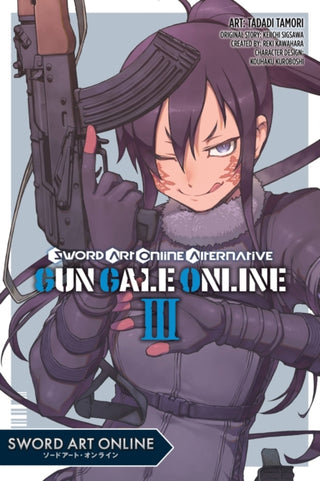 Cover image for 9781975357658 - Sword Art Online Alternative Gun Gale Online, Vol. 3 (manga)