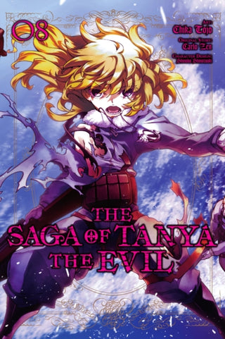 Cover image for 9781975357818 - The Saga of Tanya the Evil, Vol. 8 (manga)