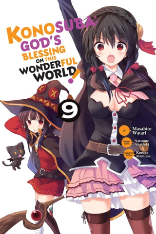 Cover image for 9781975359546 - Konosuba: God's Blessing on This Wonderful World!, Vol. 9 (manga)