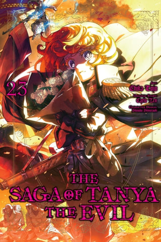 Cover image for 9781975362799 - The Saga of Tanya the Evil, Vol. 23 (manga)