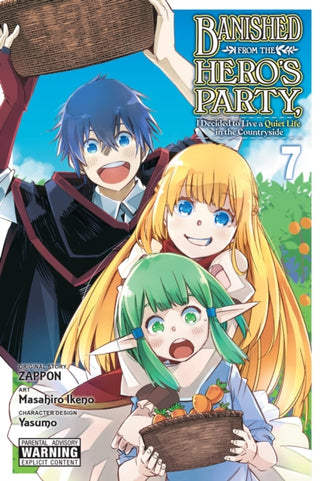 Cover image for 9781975363017 - Banished from the Hero's Party, I Decided to Live a Quiet Life in the Countryside, Vol. 7 (manga)