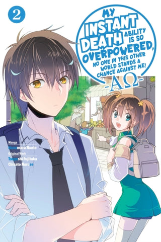Cover image for 9781975368432 - My Instant Death Ability Is So Overpowered, No One in This Other World Stands a Chance Against Me! —AO—, Vol. 2 (manga)
