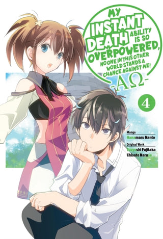 Cover image for 9781975368456 - My Instant Death Ability Is So Overpowered, No One in This Other World Stands a Chance Against Me! —AO—, Vol. 4 (manga)