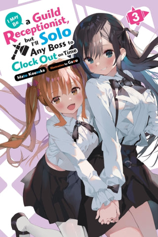 Supplemental image for 9781975369507 - I May Be a Guild Receptionist, but I’ll Solo Any Boss to Clock Out on Time, Vol. 3 (light novel)