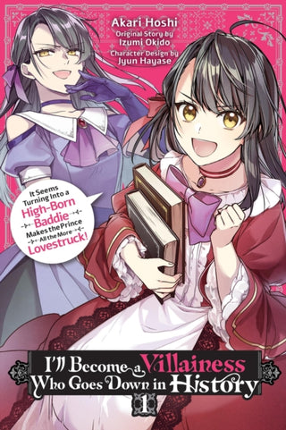 Supplemental image for 9781975397265 - I’ll Become a Villainess Who Goes Down in History, Vol. 1