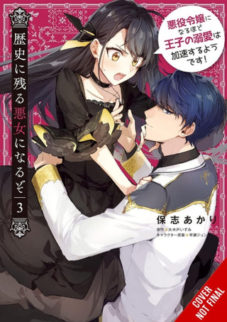 Cover image for 9781975397302 - I’ll Become a Villainess Who Goes Down in History, Vol. 3