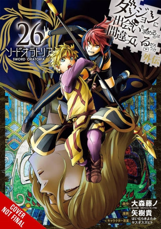 Cover image for 9781975398255 - Is It Wrong to Try to Pick Up Girls in a Dungeon? On the Side: Sword Oratoria, Vol. 26 (manga)