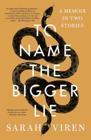 Cover image for 9781982166601 - To Name the Bigger Lie