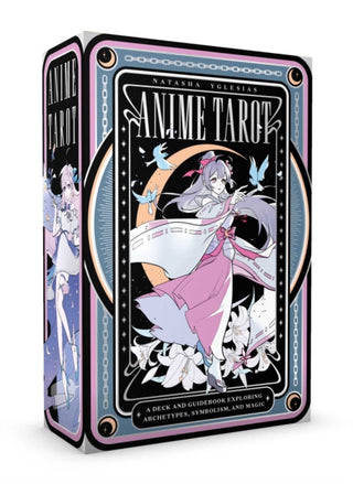 Cover image for 9781982187545 - Anime Tarot Deck and Guidebook