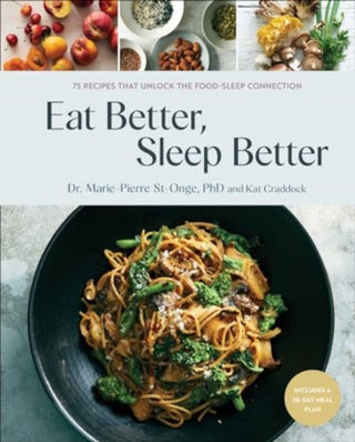 Cover image for 9781982198442 - Eat Better, Sleep Better