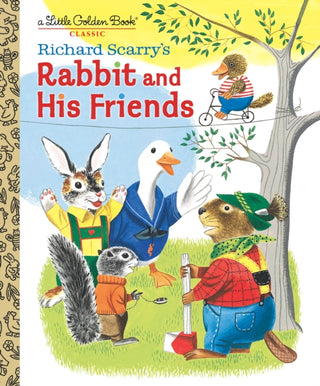 Cover image for 9781984849892 - Richard Scarry's Rabbit and His Friends