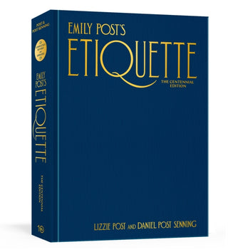 Cover image for 9781984859396 - Emily Post's Etiquette, The Centennial Edition