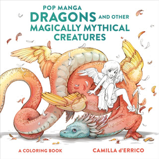 Cover image for 9781984860866 - Pop Manga Dragons and Other Magically Mythical Cre atures