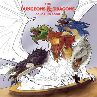Cover image for 9781984862198 - The Dungeons & Dragons Coloring Book