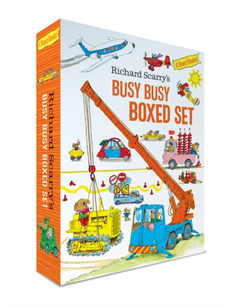Cover image for 9781984894243 - Richard Scarry's Busy Busy Boxed Set
