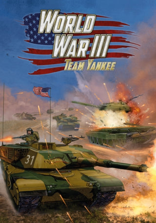 Cover image for 9781988558127 - World War III: Team Yankee Rulebook (WWIII 98p A4 HB)