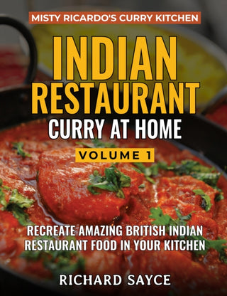 Cover image for 9781999660802 - INDIAN RESTAURANT CURRY AT HOME VOLUME 1