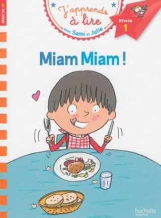 Cover image for 9782012706170 - Sami et Julie CP Niveau 1 Miam Miam !