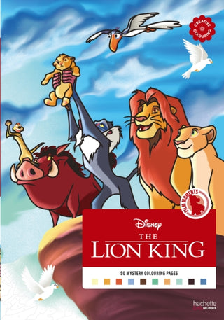 Cover image for 9782017378389 - Mystery Colouring - Film Moments: The Lion King