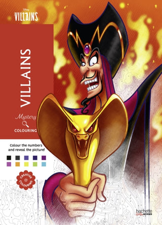 Cover image for 9782017378396 - Mystery Colouring - Villains