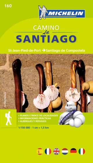 Cover image for 9782067148055 - Camino de Santiago - Zoom Map 160