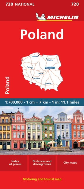 Supplemental image for 9782067171541 - Poland - Michelin National Map 720