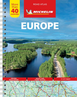Cover image for 9782067173682 - Europe - Tourist and Motoring Atlas (A4-Spiral)