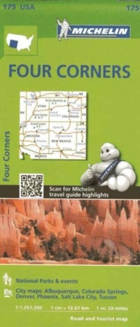 Cover image for 9782067190894 - Southern Rockies - Zoom Map 175