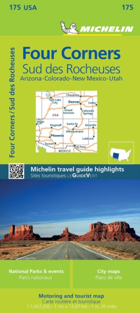 Supplemental image for 9782067190894 - Southern Rockies - Zoom Map 175