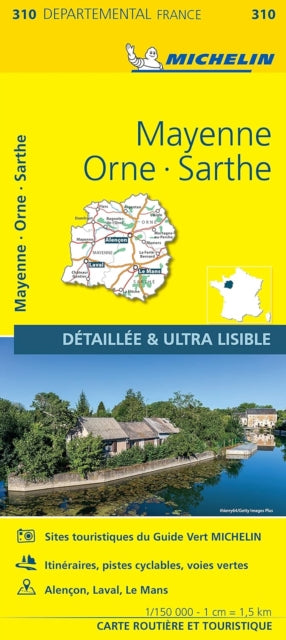 Cover image for 9782067202122 - Mayenne / Orne / Sarthe