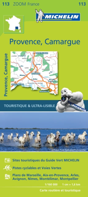 Cover image for 9782067209817 - Provence, Camargue - Zoom Map 113