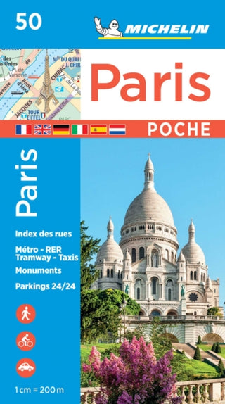 Cover image for 9782067211520 - Paris Pocket - Michelin City Plan 50