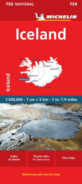 Cover image for 9782067211902 - Michelin Iceland