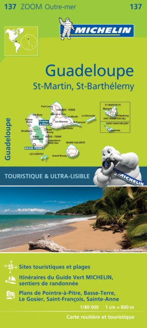 Cover image for 9782067224506 - Guadeloupe - Zoom Map 137