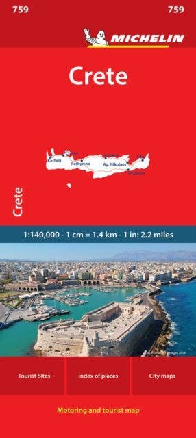 Supplemental image for 9782067259669 - Crete - Michelin National Map 759