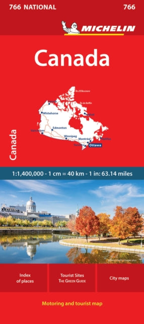 Supplemental image for 9782067259676 - Canada - Michelin National Map 766