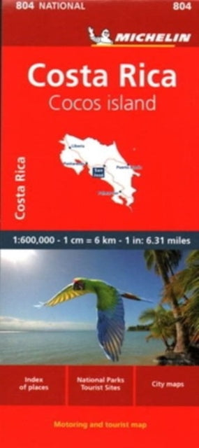 Cover image for 9782067259690 - Costa Rica - National Map 804