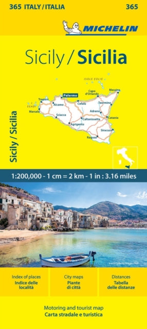 Cover image for 9782067263062 - Sicily - Michelin Local Map 365