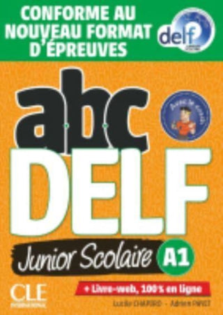 Cover image for 9782090352764 - ABC DELF Junior scolaire - Niveau A1 - Livre + DVD